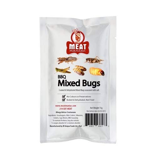 BBQ Mixed Bugs - Edible Insects