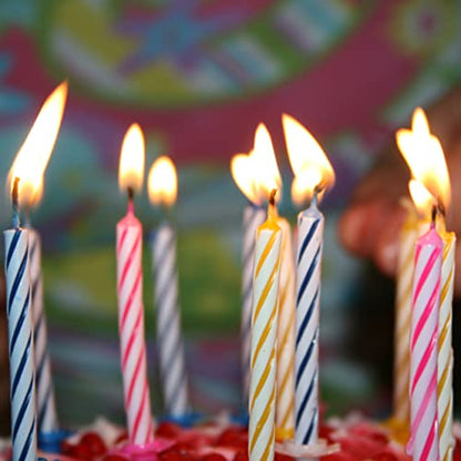 Quick Light Birthday Candles | Chain Reaction Lighting | 4-Pack