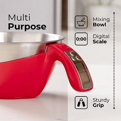 Digital Kitchen Food Scale with Bowl