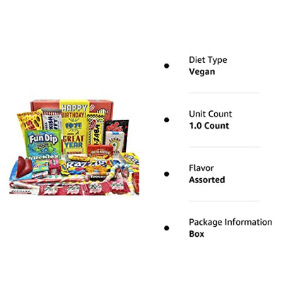 Retro Candy Yum - 1971 53rd Birthday Nostalgic Candy Gift Box