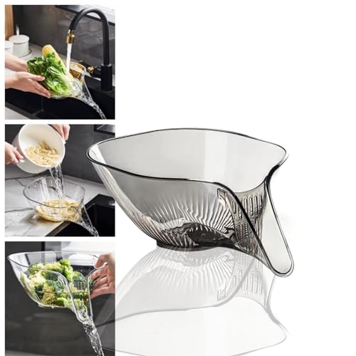 Multifunctional Drain Basket with Spout