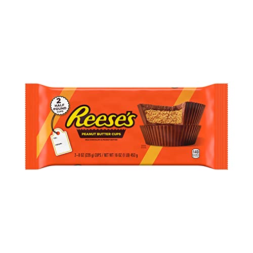 Reese's Milk Chocolate Half-Pound Peanut Butter Cups - 16 oz Pack