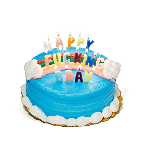 Cake Candles - Happy FuXXXng Birthday