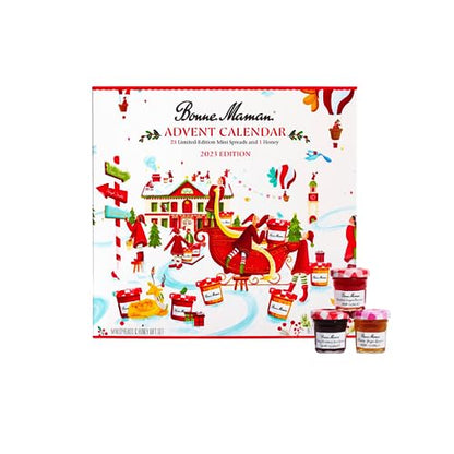 Bonne Maman Advent Calendar 2023 - 23 Spreads and 1 Honey