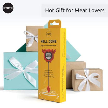 Hell Done Meat Thermometer Digital