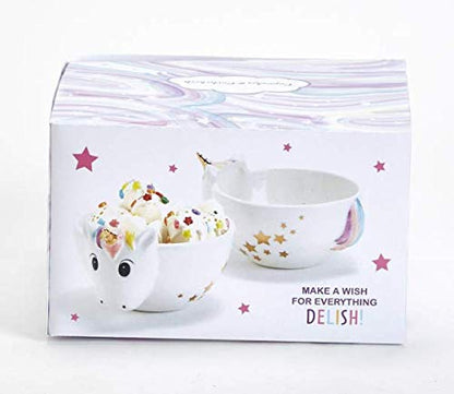 Unicorn Ceramic Ice Cream Bowl