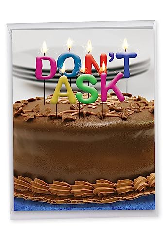 Jumbo Funny Birthday Greeting Card