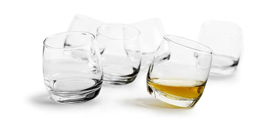 Rocking Whiskey Tumbler Glasses - Set of 6