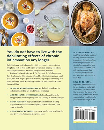 The Complete Anti-Inflammatory Diet for Beginners: A No-Stress Meal Plan with Easy Recipes to Heal the Immune System