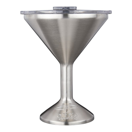 Stainless Steel Martini Glass - 13 oz