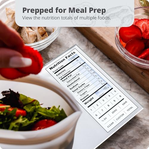 Nutrition Scale with Food Grade Glass