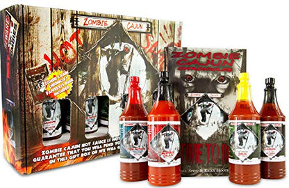 Zombie Cajun Hot Sauce Gift Set