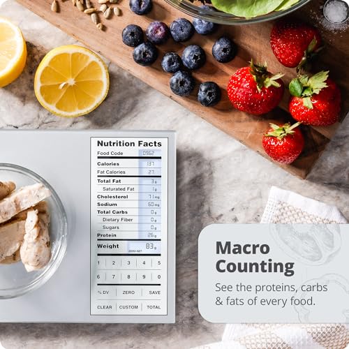 Nutrition Scale with Food Grade Glass