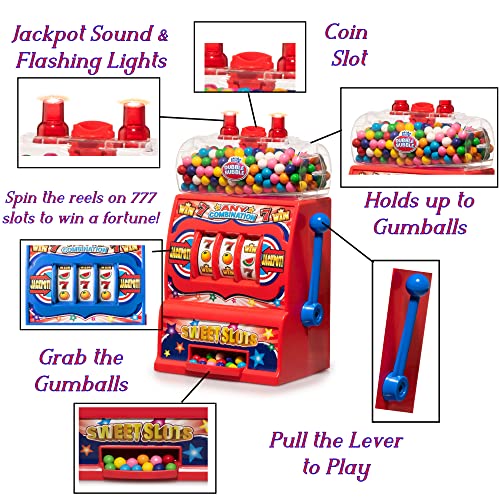 Kids Gumball Slot Machine Toy