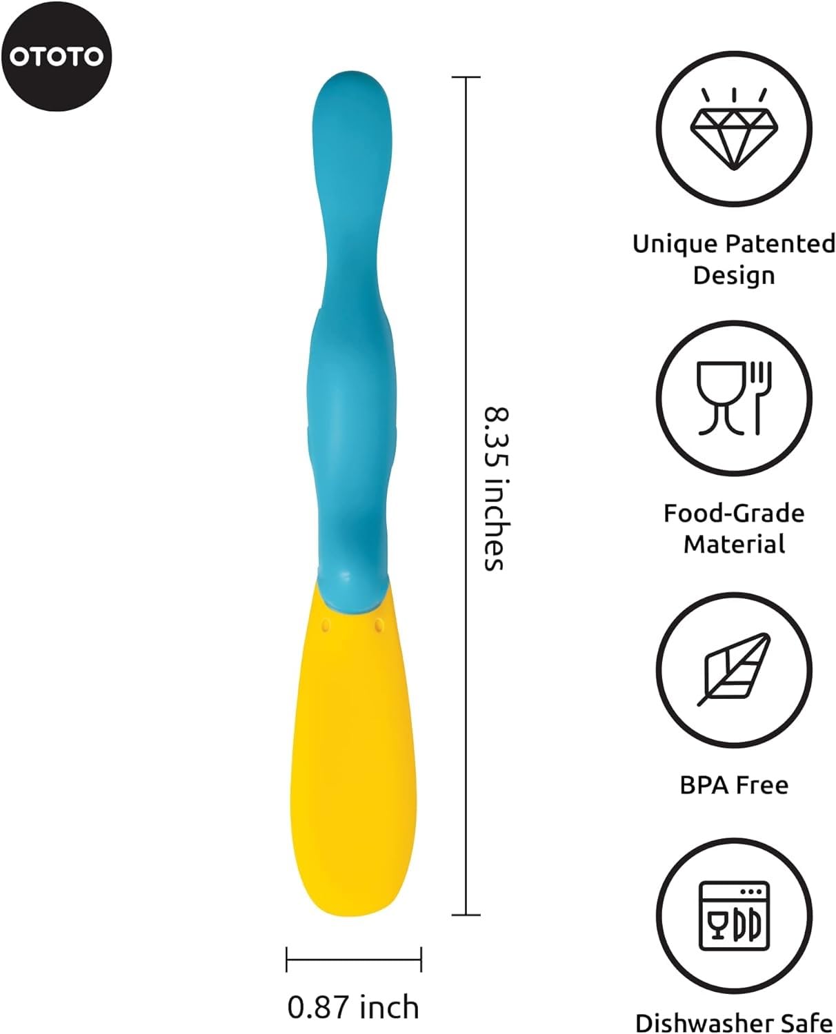 Splatypus Jar Spatula - BPA-Free