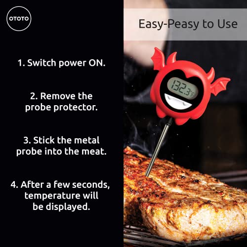 Hell Done Meat Thermometer Digital