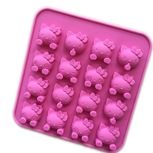 Cute Cat Silicone Fondant Mold