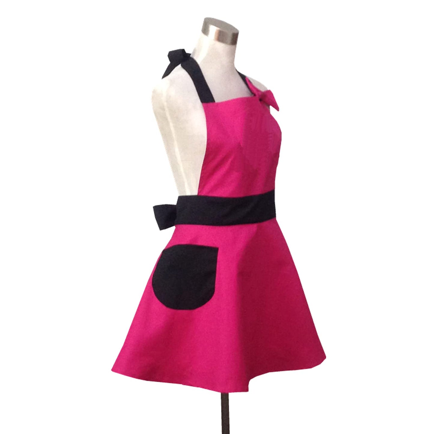 Hot Pink Retro Kitchen Aprons