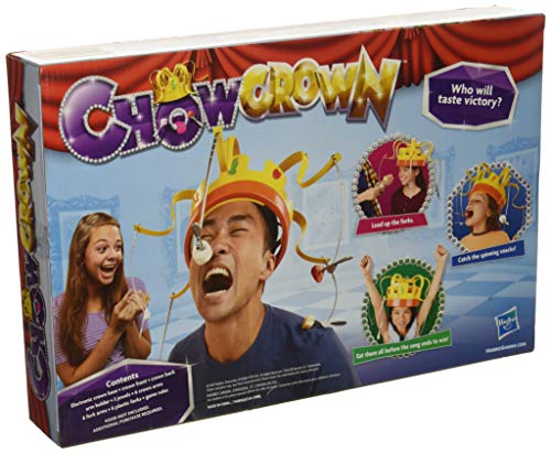 Chow Crown Spinning Snack Game for Kids