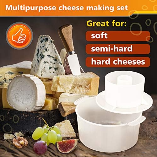 Cheese Mold Kit with Cheesecloth