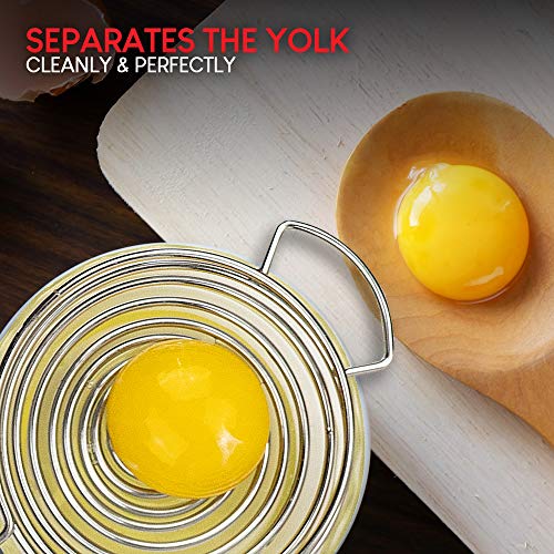 Stainless Steel Egg Separator Tool