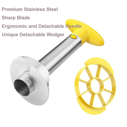 Stainless Steel Pineapple Peeler Corer Slicer Cutter