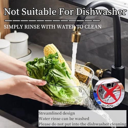 Multifunctional Drain Basket with Spout