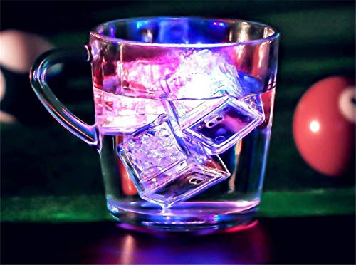 LED Light-Up Ice Cubes - 24 Pack