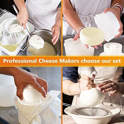 Cheese Mold Kit with Cheesecloth