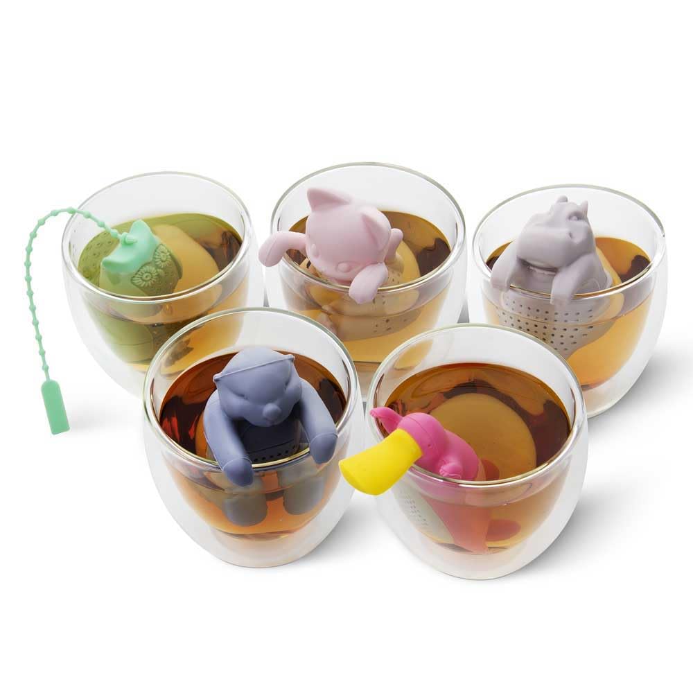 Par-Tea Pack Silicone Tea Infusers - 5 Pack