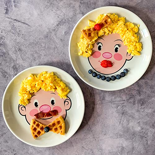 Mr. Food Face Kids' Dinner Plate