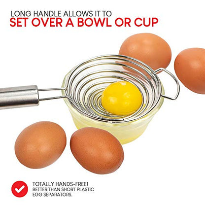 Stainless Steel Egg Separator Tool