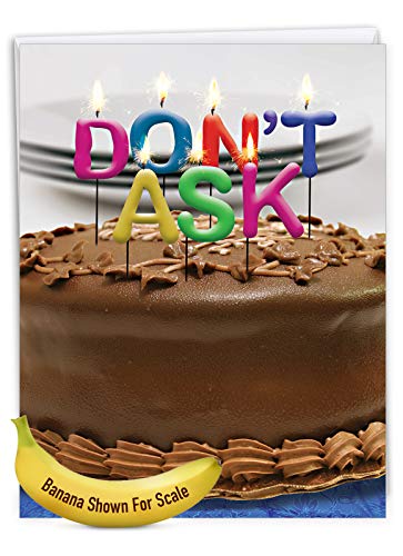 Jumbo Funny Birthday Greeting Card