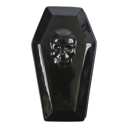 Gothic Skull Coffin Butter Dish