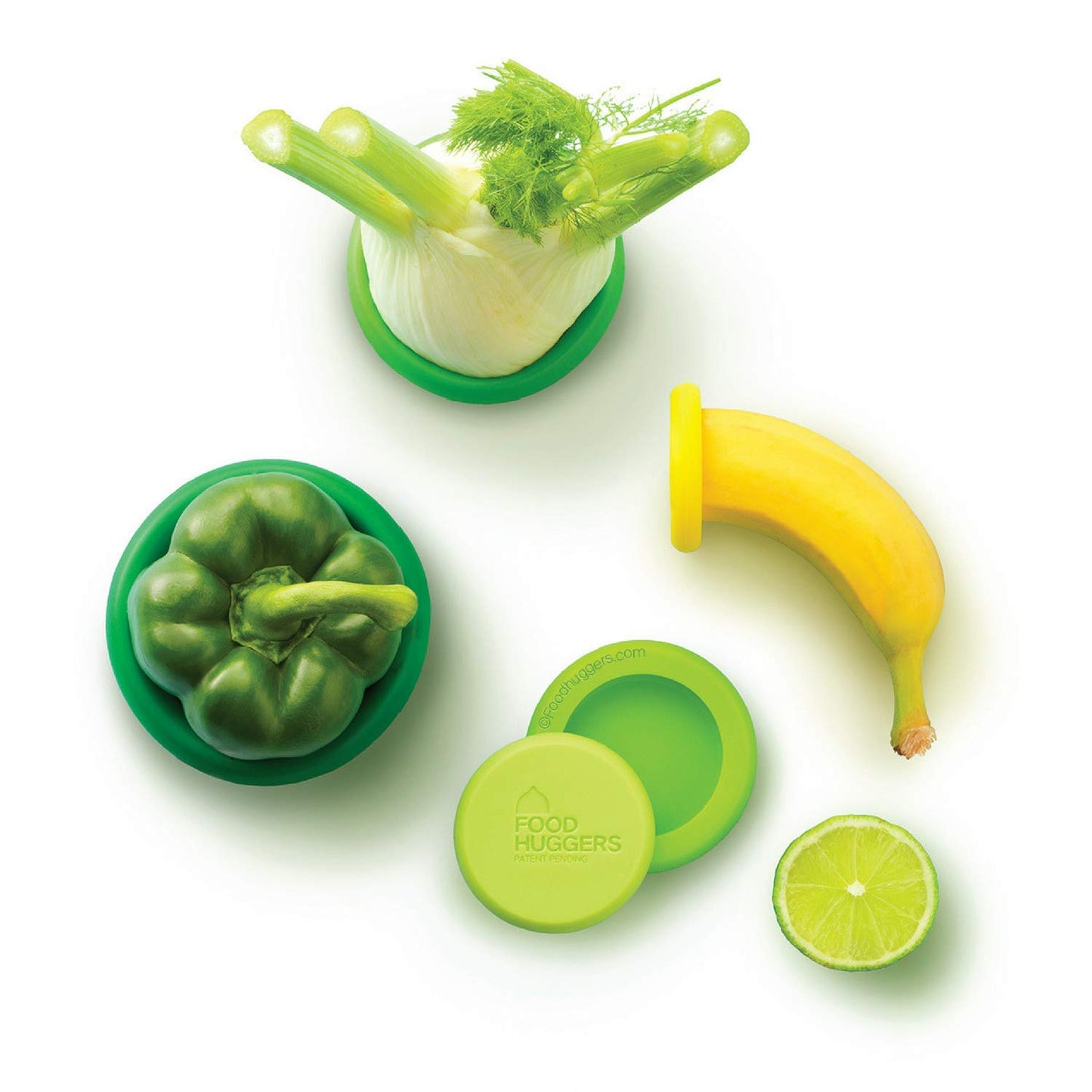 Reusable Silicone Food Savers - 5 PCS