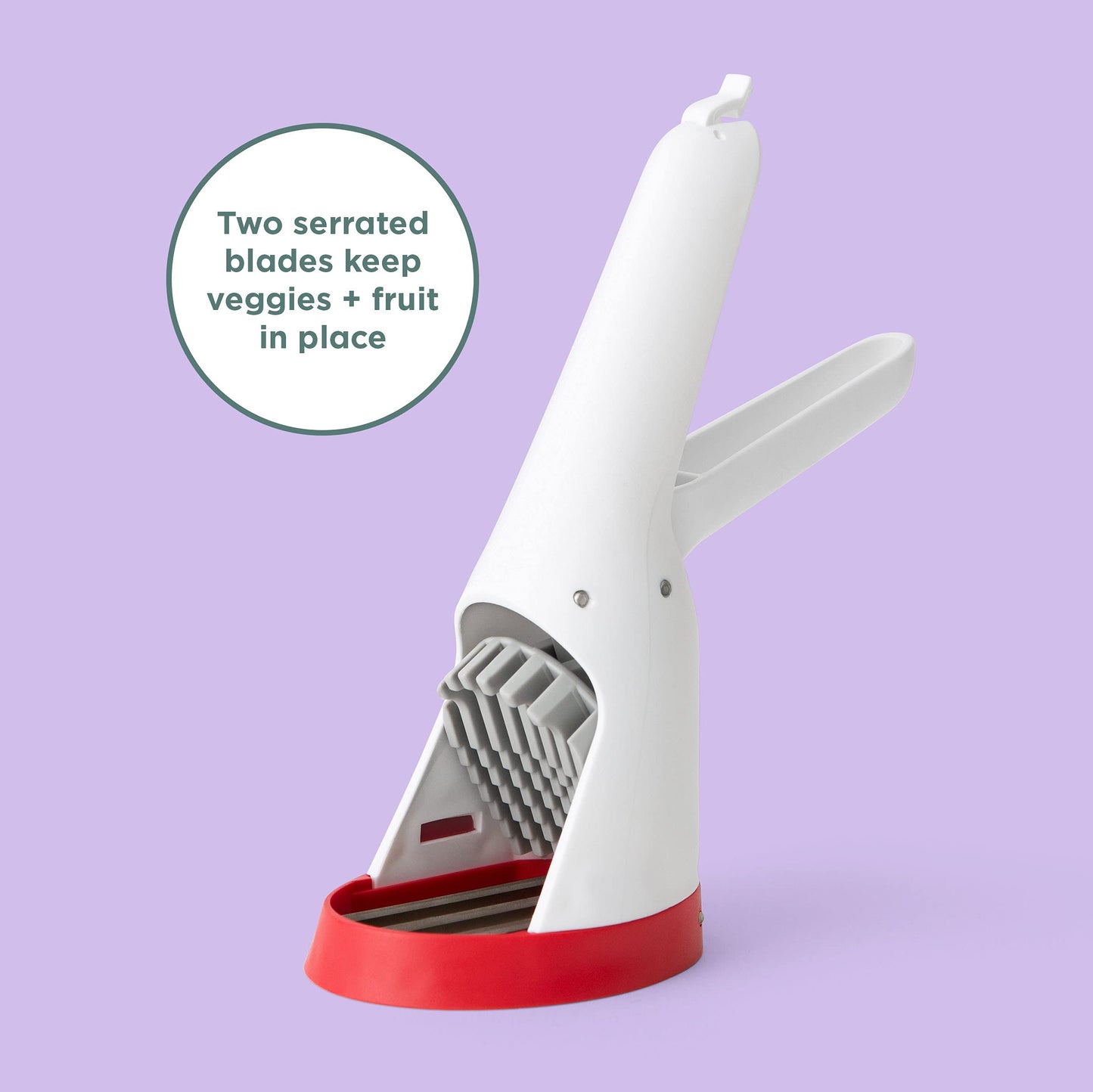 Hand-Held Strawberry Slicer