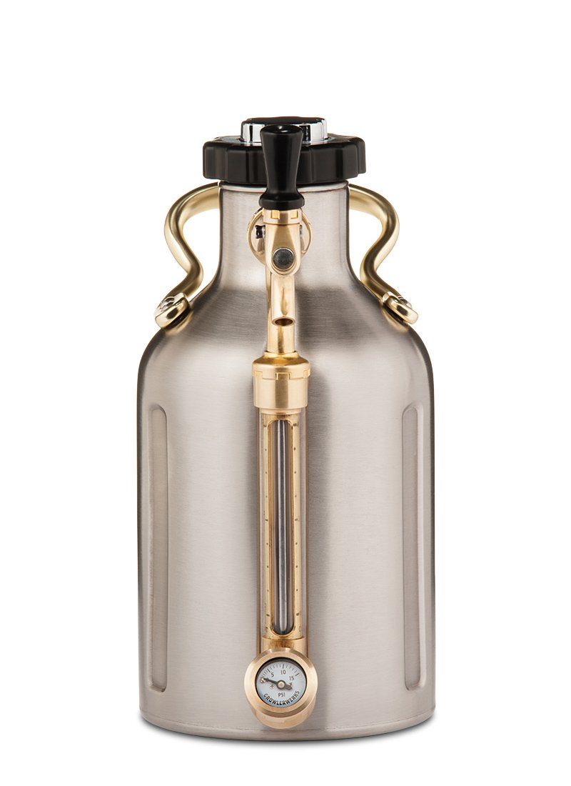 uKeg Carbonated Growler - Stainless Steel for Beer