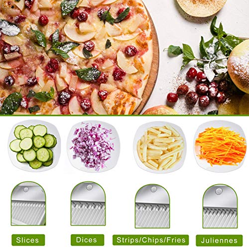 Mandoline Slicer 5 in 1 Vegetable Cutter