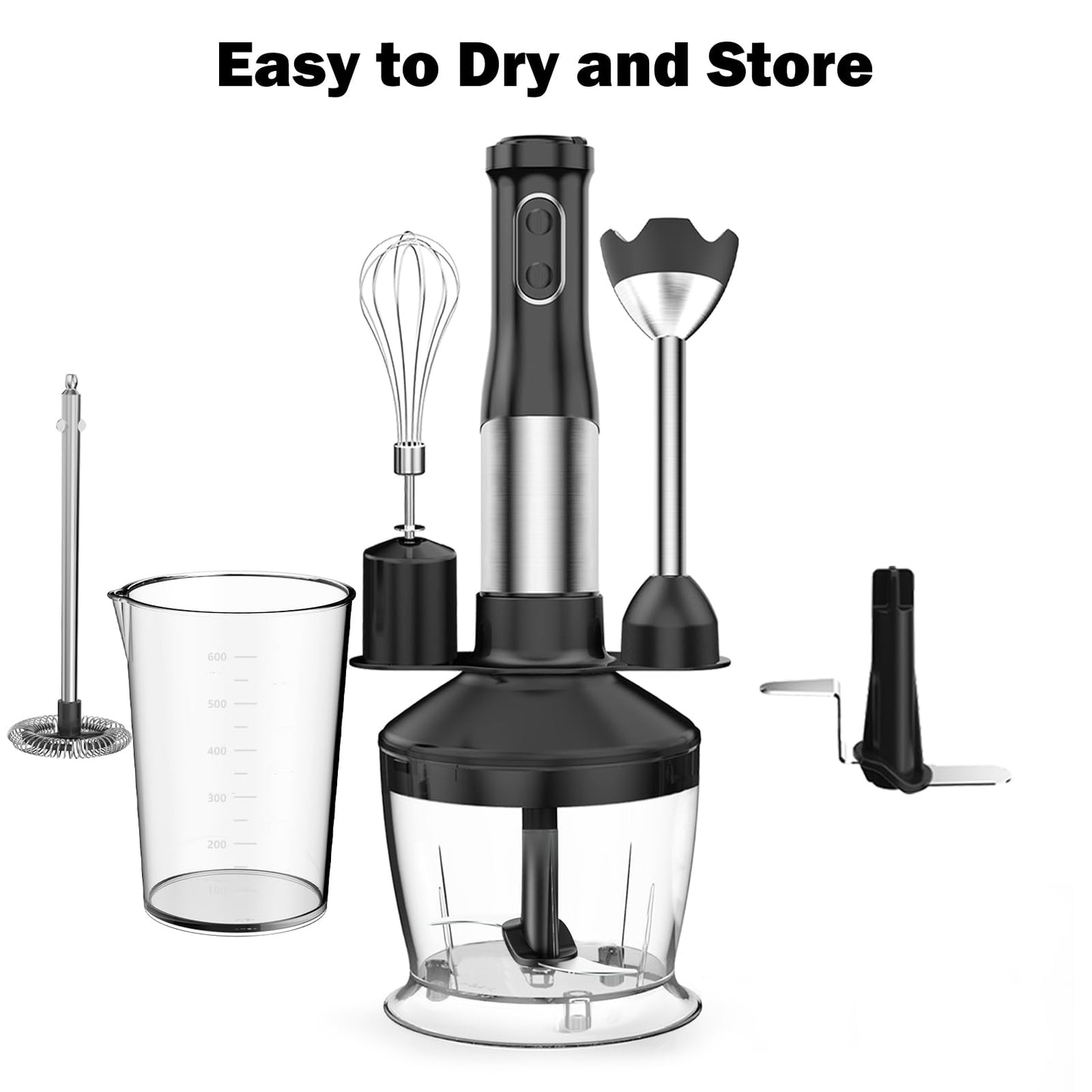 7 in 1 Immersion Blender with Accessories