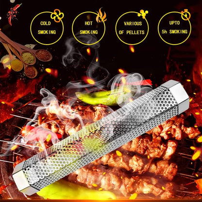 Pellet Smoker Tube for Hot or Cold Smoking