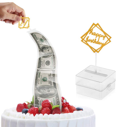 Cake Money Box - Money Pulling Cake Mold