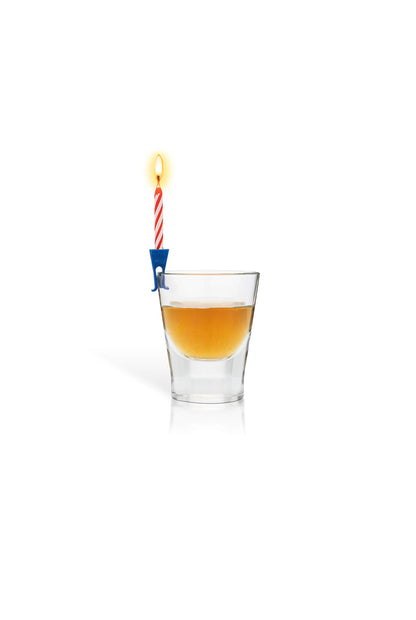 Wish Clips Birthday Candles for Drinks