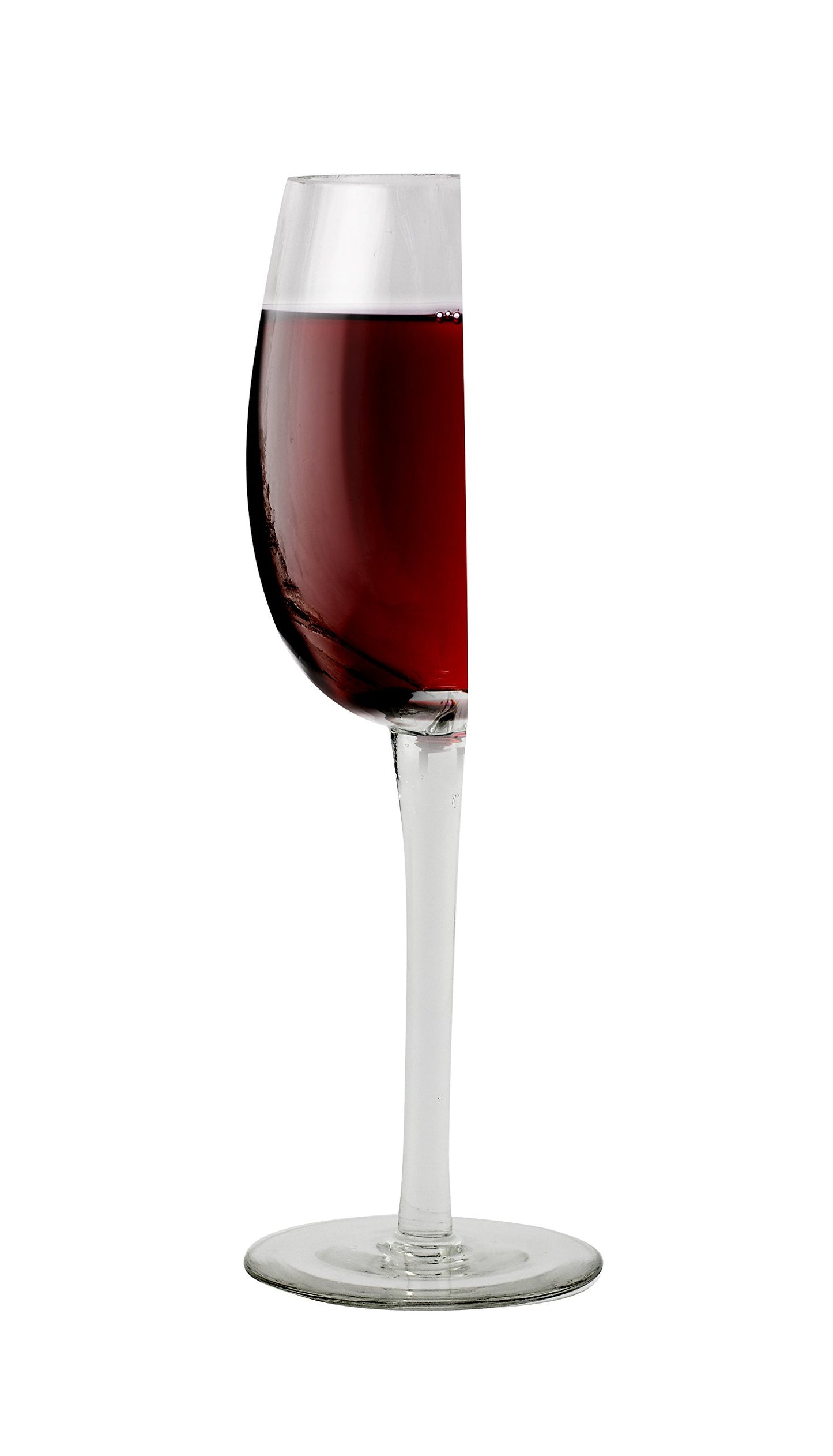 Happy Half Wine Glass - Always Half Full