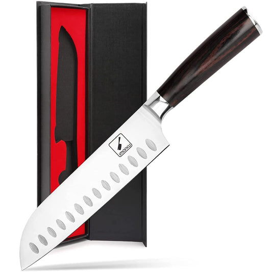 Chef Knife - 7 Inch Santoku Knife