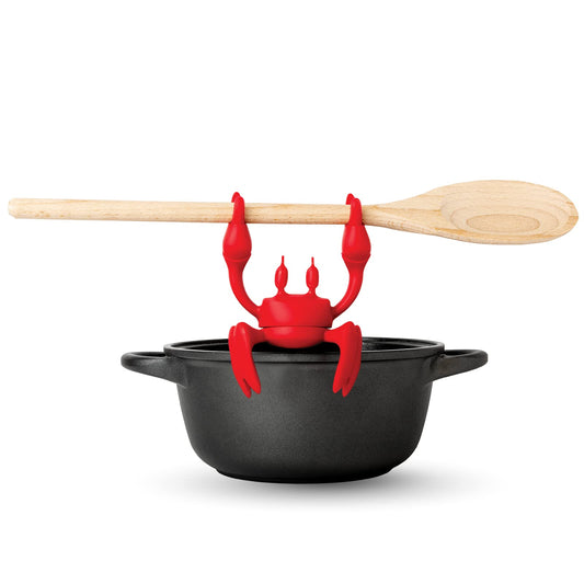 Red the Crab Silicone Utensil Rest - Spoon Holder