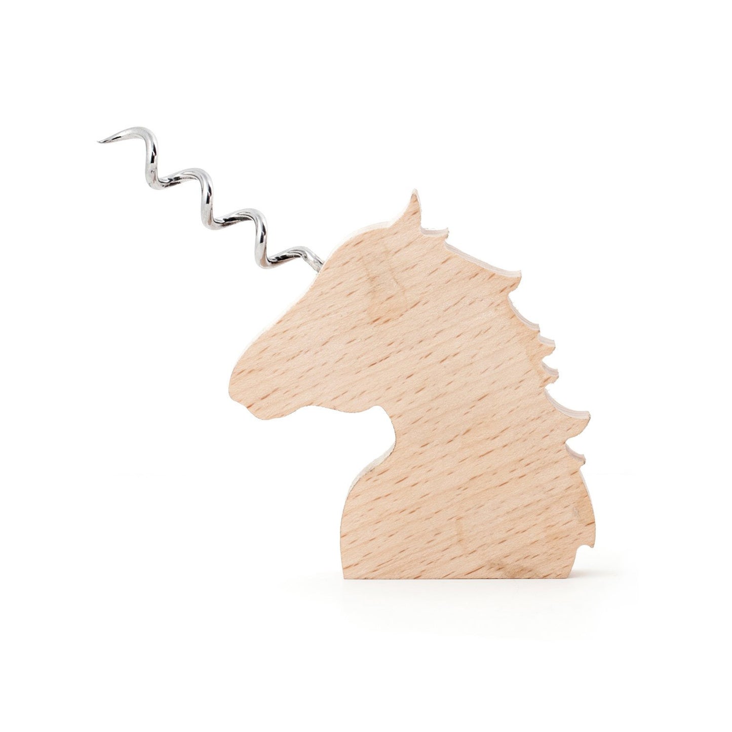 Wooden Unicorn Corkscrew