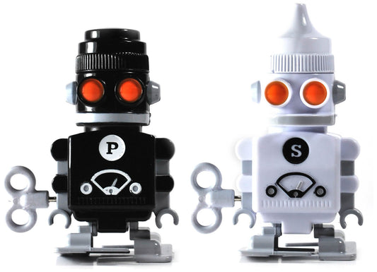 Salt and Pepper Shaker Robots