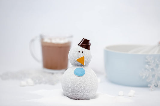 Carl the Drinking Chocolate Snowman