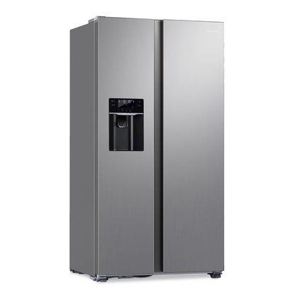 Side-by-Side Refrigerator with 18.1 Cu. Ft Capacity