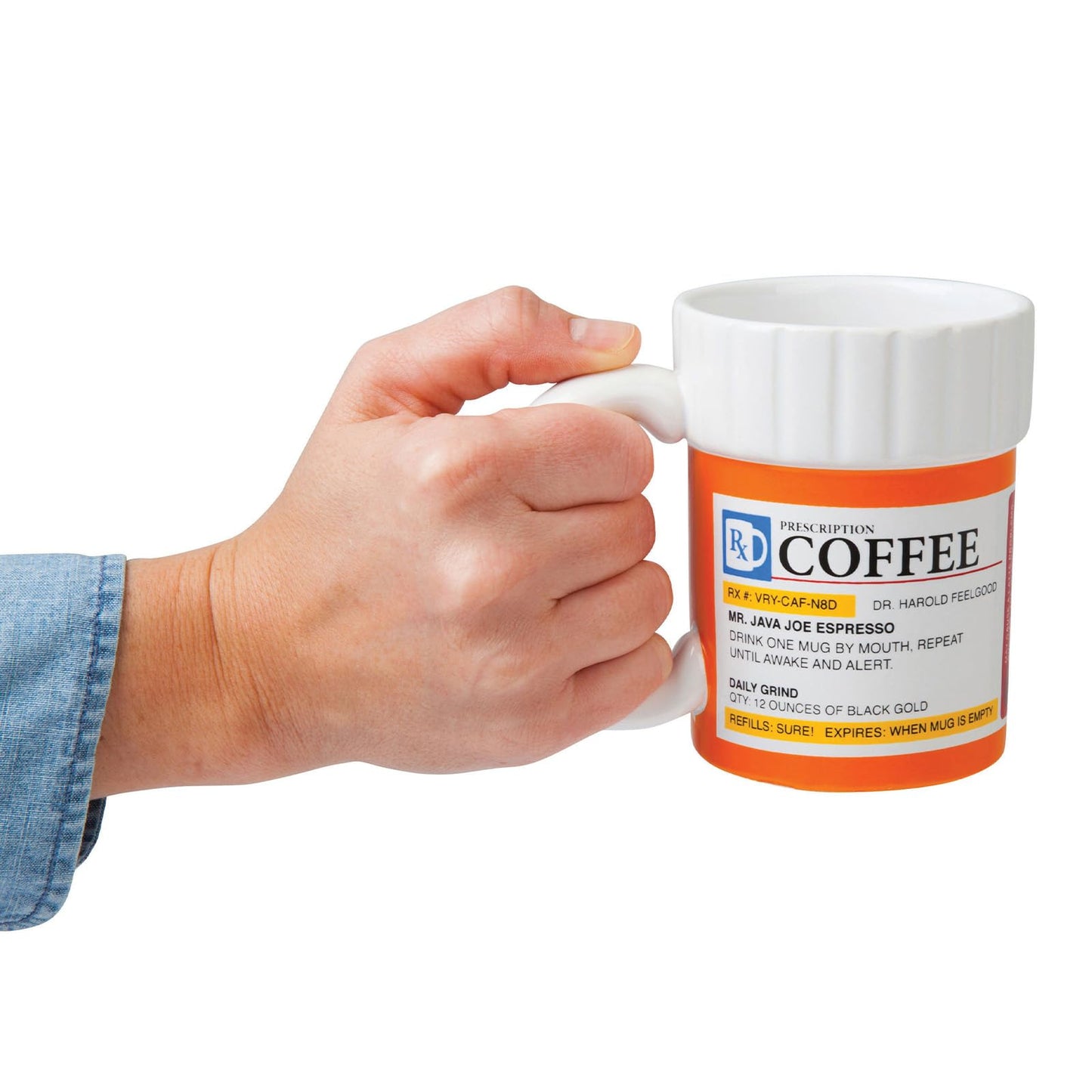 Prescription Coffee Mug, 12 Oz